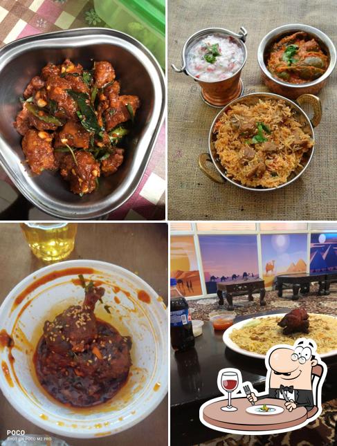 Chocolate mousse at City Paradise Restaurant