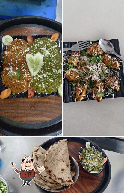 Food at Hotel Raj Mudra & Lodging