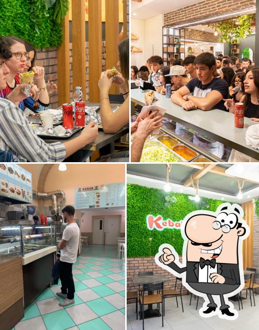 Questa è la foto che raffigura la interni e bevanda di Kebabberia Group Ateneo