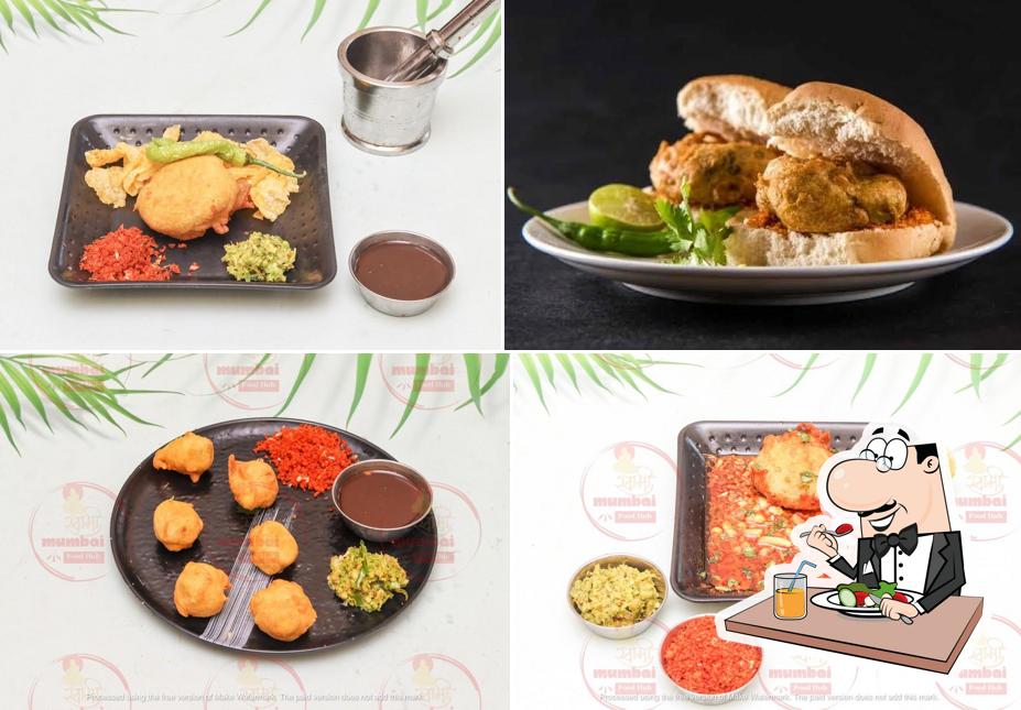 Meals at Swami Mumbai Vada Pav