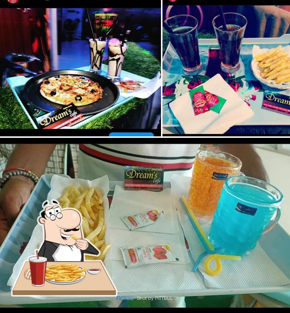 French fries at Dream's Cafe