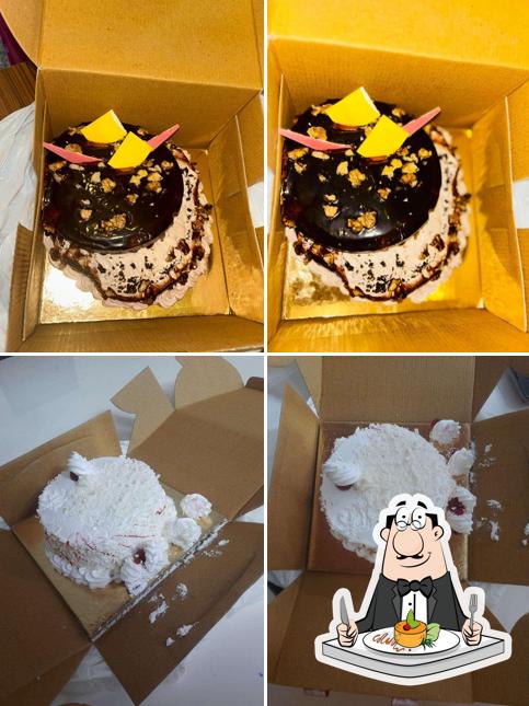 Food at Indian Live Cake Shop