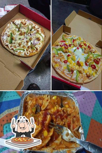 Get pizza at Laziz Pizza