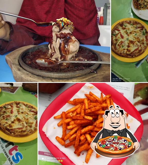 Try out various variants of pizza