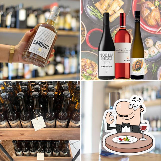 La cibo e interni del ristorante