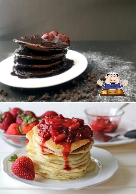 Food at Pancakes Lounge