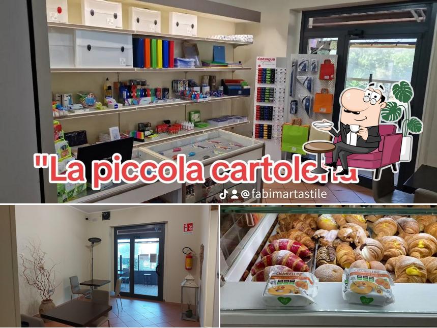 Questa è la immagine che mostra la interni e cibo di IL BARRETTO DI STILE