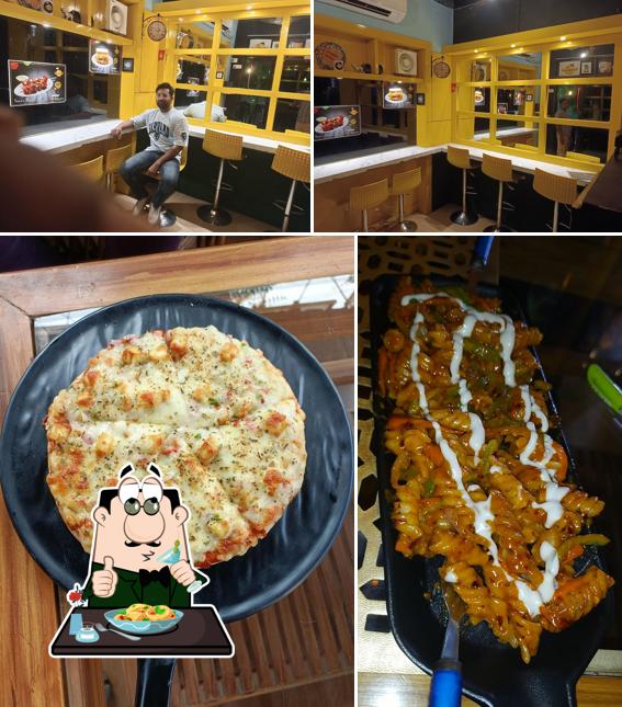 The restaurant's food and interior
