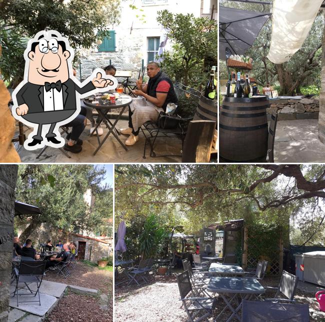 Gli interni di Chiosco del Sole Volastra Cinque Terre