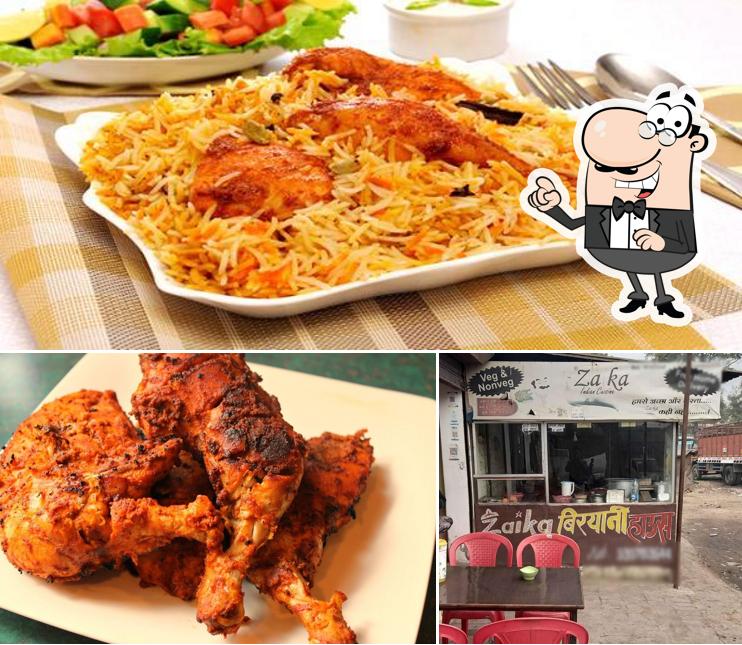 The exterior of Zaika Biryani House