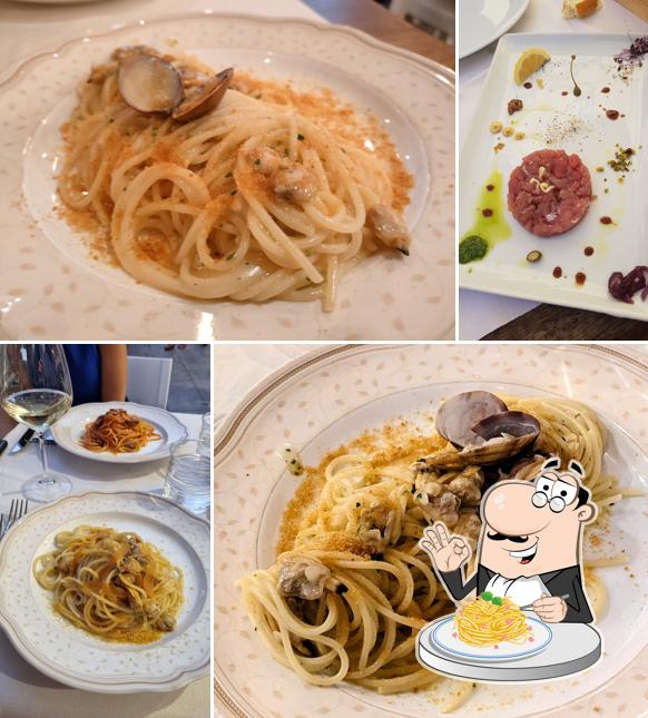 Spaghetti alla carbonara al Osteria del Corso