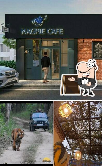 The exterior of Magpie Cafe