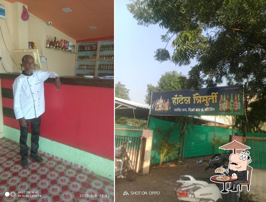 The exterior of HOTEL TRIMURTI BAR & LOGGING