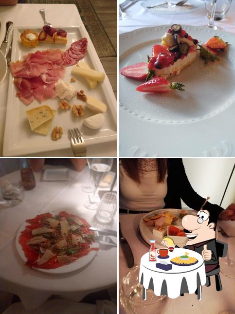 Piatto di formaggi al Trattoria La fermata