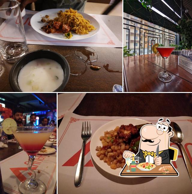 Food at Aangan Horizon - Luxe Lounge & Rooftop