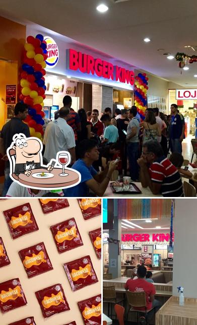 Comida em Burger King