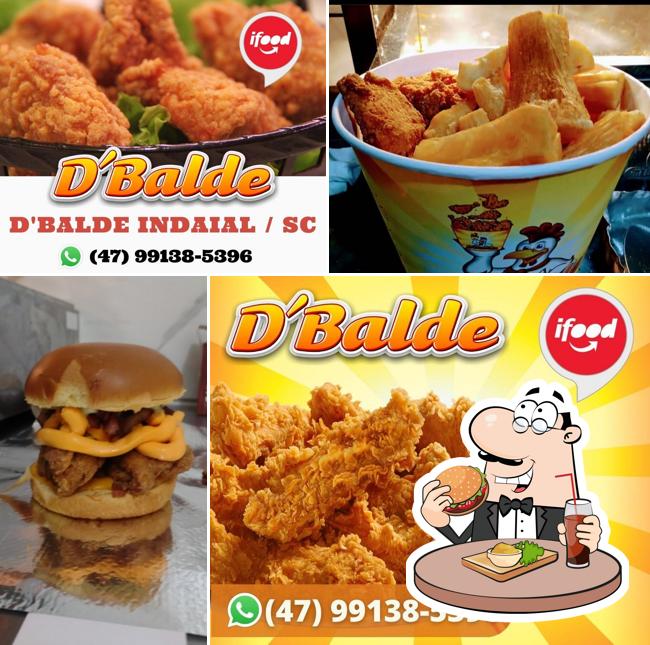 Hambúrguer em D'Balde Delivery - Frango no Balde Indaial SC