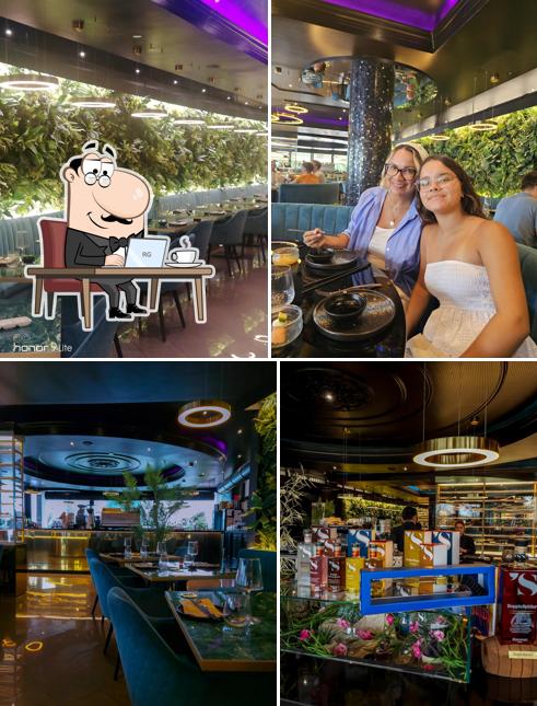 Gli interni di Yomakase Sushi Vicenza