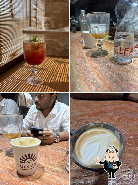 Enjoy a drink at Cafe 9 Story