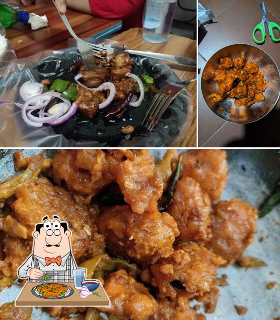 Chicken wings at Darjeeling Momo House