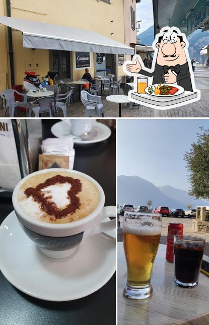 La cibo e interni del ristorante