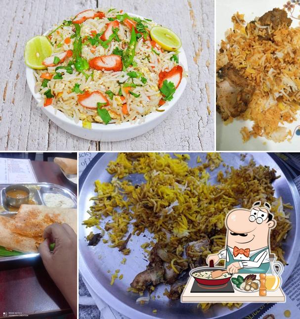 Fried rice at NEW ANDHRA BHAVAN