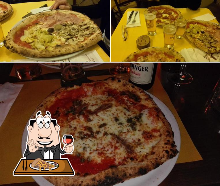Scegli tra le molte varianti di pizza