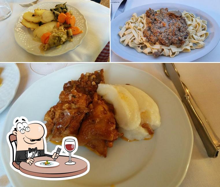 Platti al Trattoria Alla Cerva