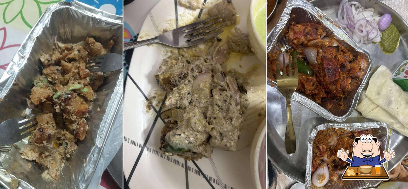 Food at Veerji Malai Chaap Wale