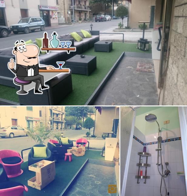 Dai un'occhiata agli interni di Versus Café