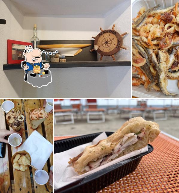 Platti al Pescheria Friggitoria da Juri