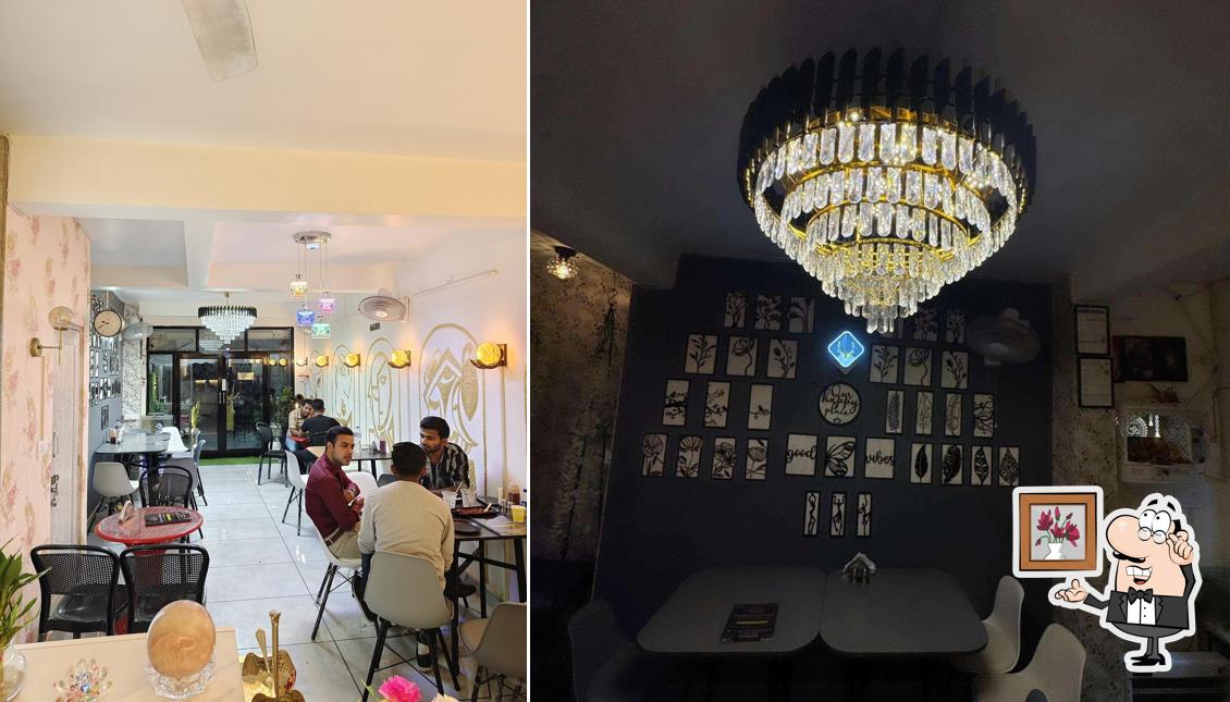 The interior of Forks & Flavour