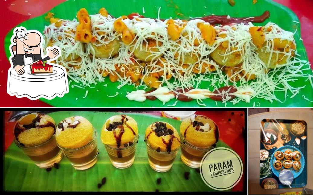 Param Panipuri Hub provides a range of desserts