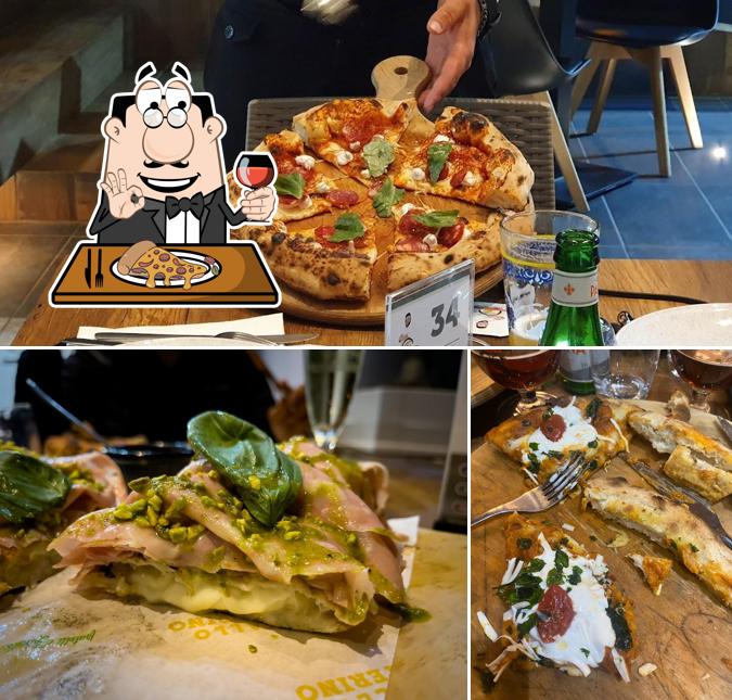 Scegli una pizza a giallo datterino aversa