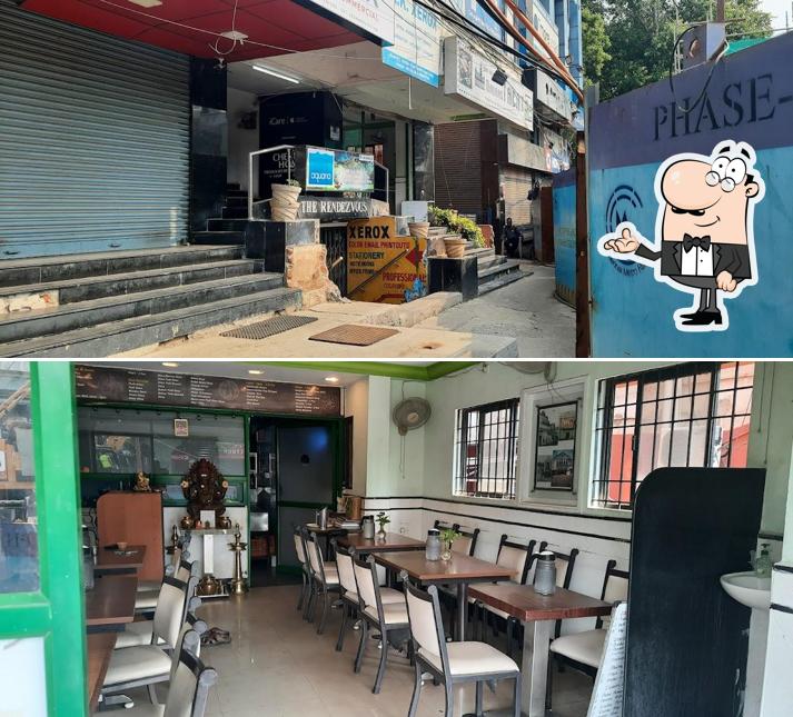 The interior of NAMMA MADRAS TREAT