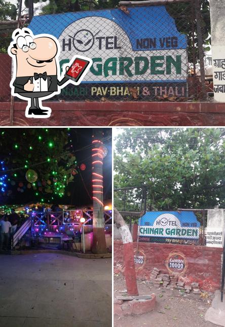 The exterior of Hotel Chinar Garden