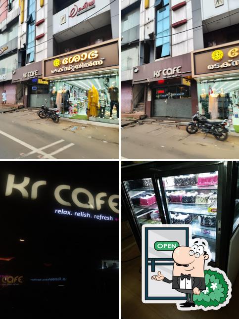 The exterior of K R Cafe