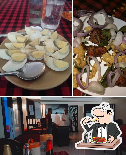 Among various things one can find food and interior at Malabar Bar