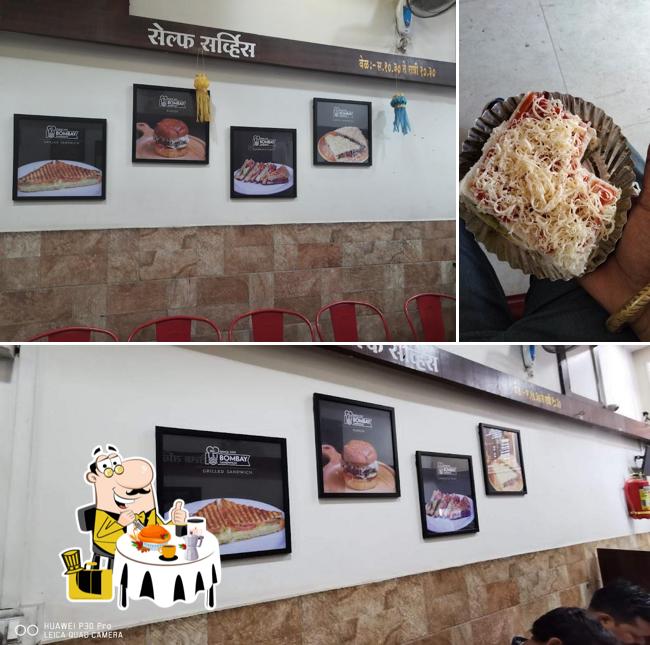 Food at RD's Bombay Sandwich Center
