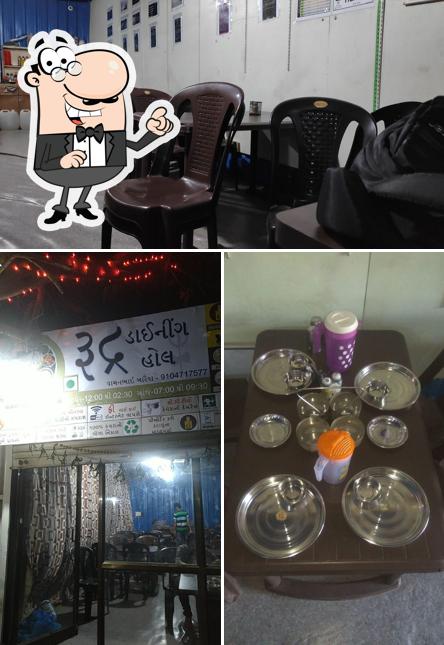 The interior of RUDRA DINING HALL