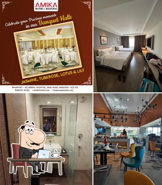 Check out how Amika Hotel, Madurai - Near Airport looks inside