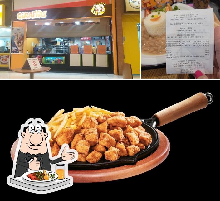 Platos en Giraffas Shopping Center Vale