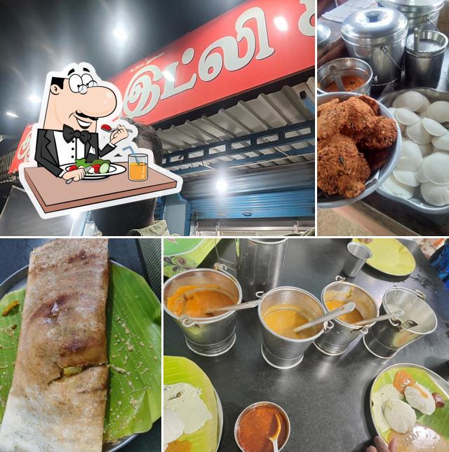 Food at Anandhi Idly Kadai, Selaiyur