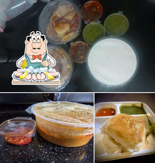 Oysters at Mumbai Express Pav Bhaji Vada Pav