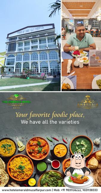 Food at The Emerald Hotel & Siya Milan banquets