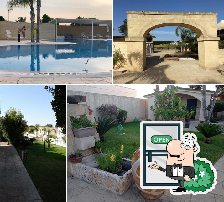 Gli esterni di La Pineta Residence