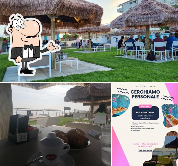 Gli interni di ALTROCHÉ - Tapas & Drink