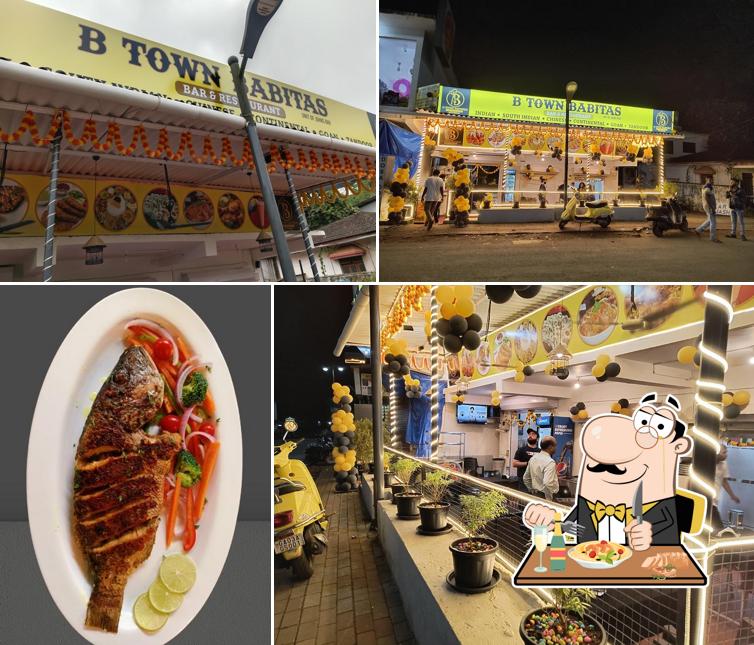 Food at B Town Babita'S Bar & Restaurant