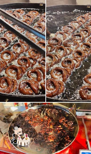 Food at Burhanpur Khoa Jalebi & Juice
