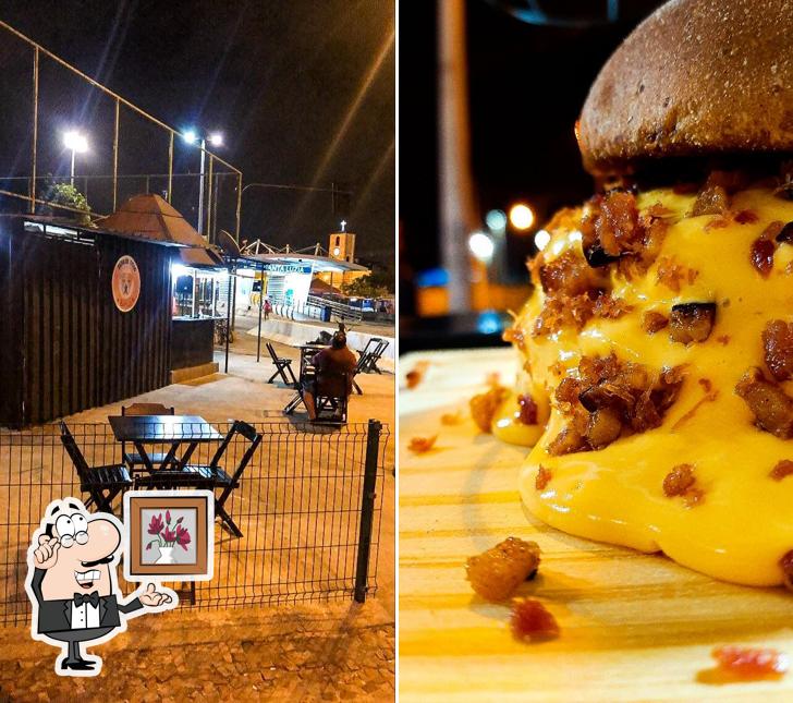 O interior do Skina do Chico Burguer